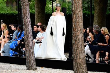 Défilé hommage Givenchy, le 1er juillet 2018 pour la Fashion week Haute couture automne-hiver 2019.