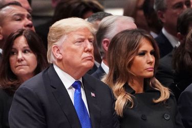 Donald et Melania Trump à Washington le 5 décembre 2018