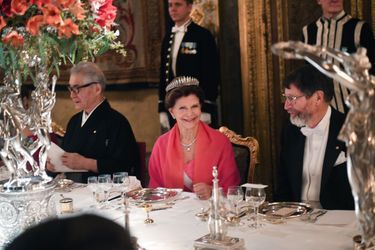 La reine Silvia de Suède à Stockholm, le 11 décembre 2018