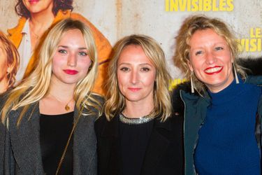 Chloé Jouannet, Audrey Lamy et Alexandra Lamy à l'avant-première du film "Les invisibles", lundi 7 janvier à Paris