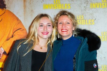 Chloé Jouannet et Alexandra Lamy à l'avant-première du film "Les invisibles", lundi 7 janvier à Paris