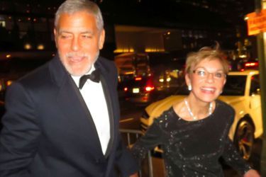 George Clooney et sa mère Nina