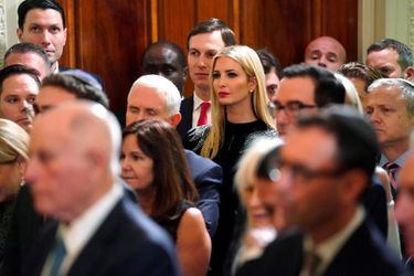 Jared Kushner et Ivanka Trump à la Maison-Blanche, le 6 décembre 2018.