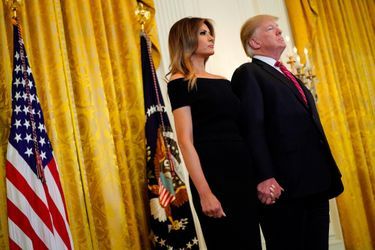 Donald et Melania Trump à la Maison-Blanche, le 6 décembre 2018.