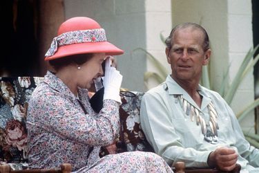 La reine Elizabeth II et le prince Philip, le 26 octobre 1982
