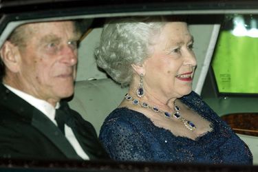 La reine Elizabeth II et le prince Philip, le 14 novembre 2002