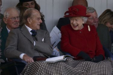 La reine Elizabeth II et le prince Philip, le 5 septembre 2015