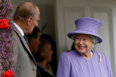 La reine Elizabeth II et le prince Philip, le 3 septembre 2016