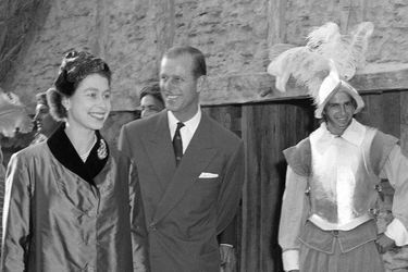 La reine Elizabeth II et le prince Philip, le 16 octobre 1957