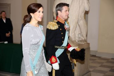 La princesse Mary et le prince Frederik de Danemark à Copenhague, le 3 janvier 2019