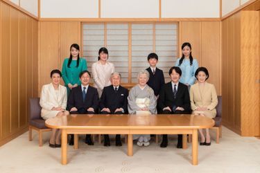 La famille impériale du Japon à Tokyo le 3 décembre 2018. Photo diffusée le 1er janvier 2019