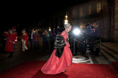 La reine Margrethe II de Danemark à Copenhague, le 1er janvier 2019