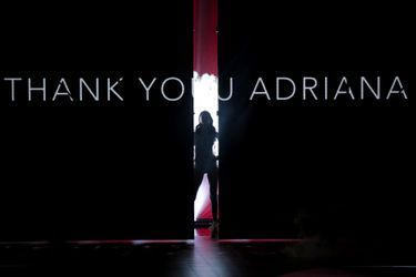 Adriana Lima au Victoria's Secret Fashion Show 2018, à New York, jeudi 8 novembre