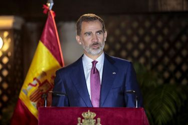 Le roi Felipe VI d&#039;Espagne à Lima, le 13 novembre 2018