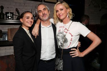 Natalie Portman, Alfonso Cuaron et Charlize Theron