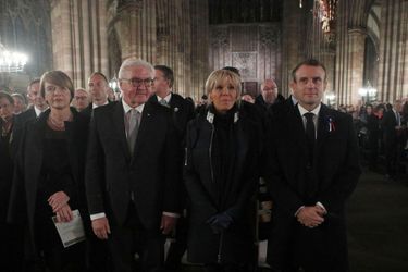 Le président de la République Emmanuel Macron était à Strasbourg ce dimanche soir. Accompagné de son épouse Brigitte, a assisté avec M. Steinmeier à un concert d'oeuvres de Debussy et Beethoven afin de "célébrer la réconciliation franco-allemande" un siècle après la fin de la guerre 1914-18.
