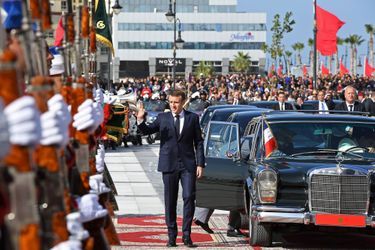 Emmanuel Macron est arrivé jeudi au Maroc pour inaugurer avec le roi Mohammed VI la ligne à grande vitesse Tanger- Casablanca.