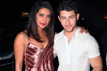 Priyanka Chopra et Nick Jonas à Bombay
