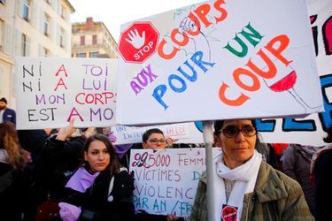 Manifestation #NousToutes à Marseille, le 24 novembre 2018.