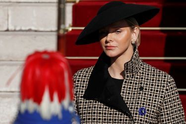La princesse Charlène de Monaco à Monaco, le 19 novembre 2018