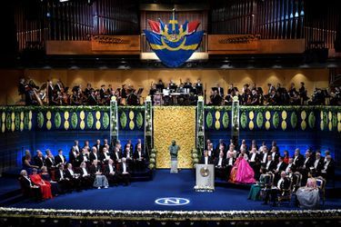 Remise des prix Nobel 2018 à Stockholm, le 10 décembre 2018