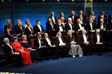 Les lauréats des prix Nobel 2018 à Stockholm, le 10 décembre 2018