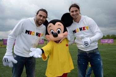 Zlatan Ibrahimovic et Mickey
