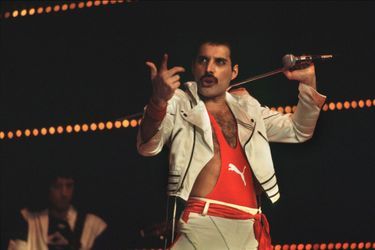 Freddie Mercury au festival Sanremo en 1984