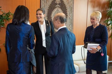 La princesse héritière Victoria de Suède à Vienne, le 28 novembre 2018