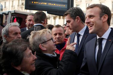Emmanuel Macron mercredi à Charleville-Mézières. 