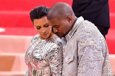 Kim Kardashian et Kanye West au gala du MET à New York en mai 2016