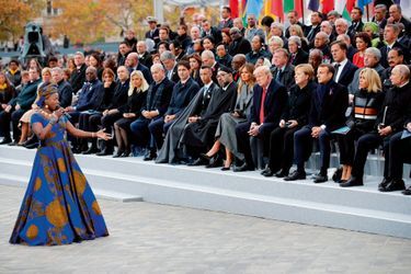 La reine de la musique africaine a interprété «Blewu», une chanson en langue mina de la Togolaise Bella Bellow. L’un des moments les plus émouvants de la cérémonie.