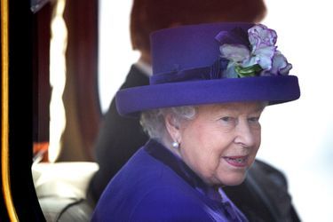La reine Elizabeth II à Londres, le 23 octobre 2018