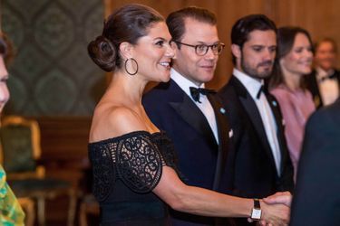 Les princesses Victoria et Sofia et les princes Daniel et Carl Philip de Suède  à Stockholm, le 14 septembre 2018