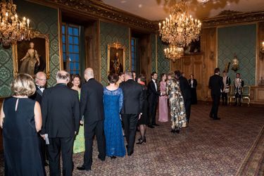 La famille royale de Suède  à Stockholm, le 14 septembre 2018