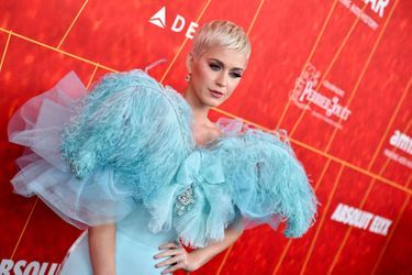 Katy Perry au gala de l'amfAR, jeudi 18 octobre