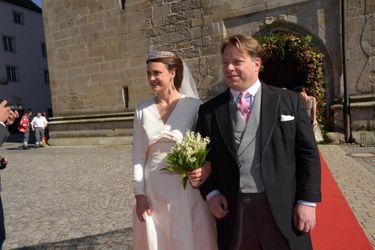 La comtesse Anna Theresa d’Arco-Zinnenberg et Colin McKenzie à Niederalteich, le 29 septembre 2018
