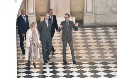 La comtesse Sophie de Wessex et le prince Edward à Versailles, le 1er octobre 2018