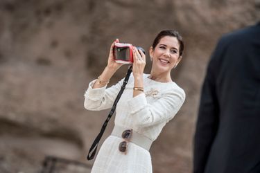 La princesse Mary de Danemark à Rome, le 6 novembre 2018