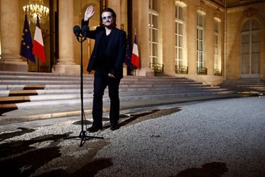 Bono lundi soir à l'Elysée. 