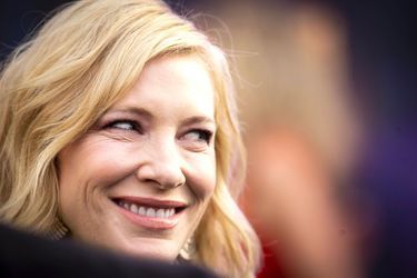 Cate Blanchett à l'avant-première de "La Prophétie de l'horloge" à Londres, mercredi 5 septembre