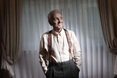 Charles Aznavour, en décembre 2016.