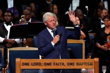 L'hommage de Bill Clinton à Aretha Franklin