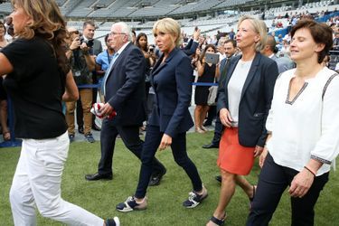 Jacques Vendroux, Brigitte Macron, Sophie Cluzel et Roxana Maracineanu.