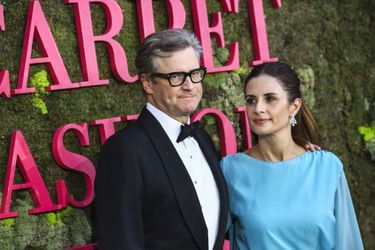 Livia et Colin Firth aux Green Fashion Awards à Milan, le 23 septembre 2018