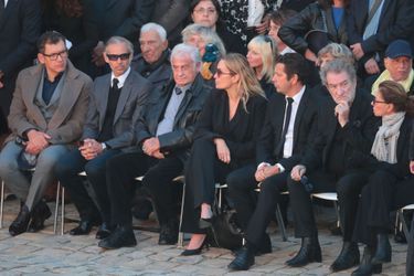 Dany Boon, Paul Belmondo, Jean-Paul Belmondo, Laurent Gerra et Eddy Mitchell 