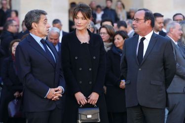 Nicolas Sarkozy, Carla Bruni et François Hollande
