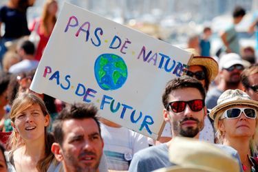 Marche pour le climat à Marseille, samedi 8 septembre