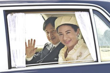 La princesse Masako et le prince Naruhito du Japon à Tokyo, le 20 octobre 2018