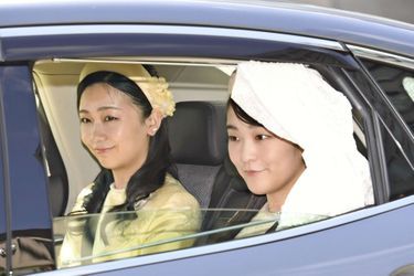 Les princesse Kako et Mako du Japon à Tokyo, le 20 octobre 2018